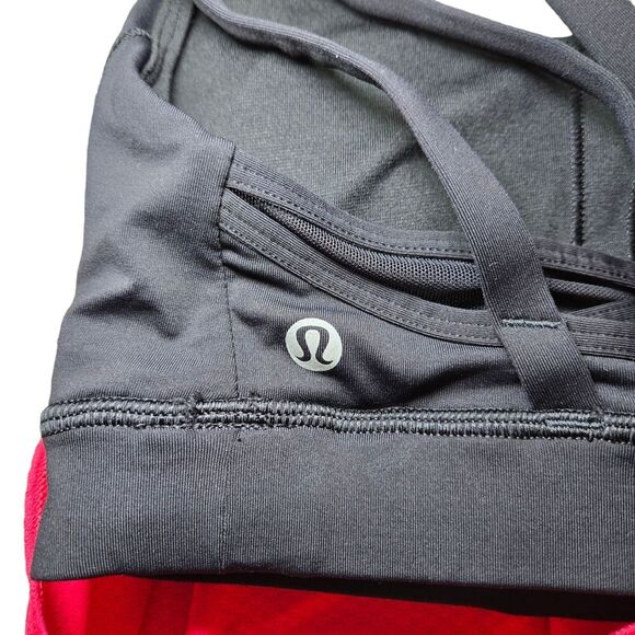 ❤️FINAL SALE❤️ Lululemon Nouveau Limits Tank - Boom Juice/Black - Picture 7 of 10